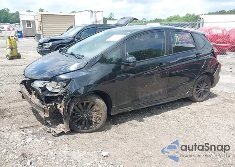 2018 Honda Fit Sport из США, поврежденный, VIN 3HGGK5H65JM706573